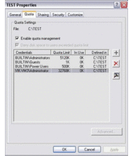 WinQuota Pro - Disk Quota Utility screenshot